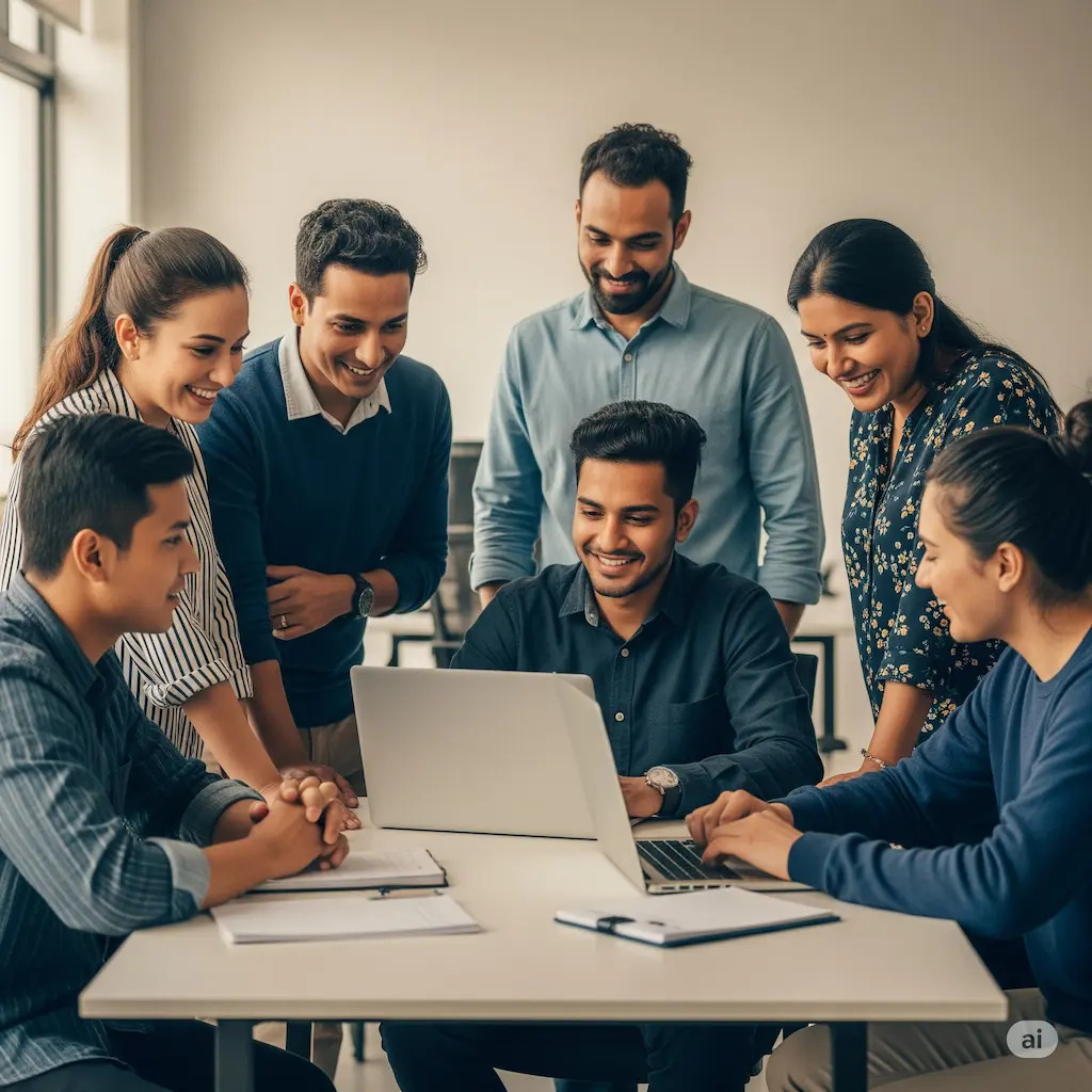 A diverse and collaborative professional team